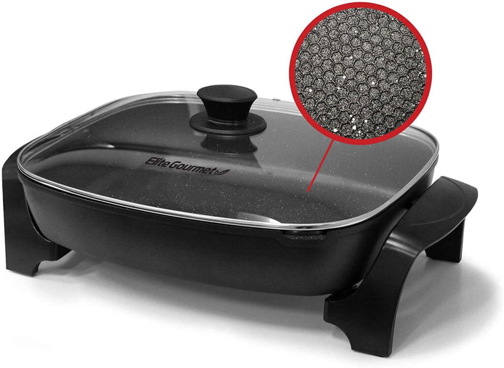 Elite Gourmet EG-6203 Deep Dish Electric Skillet