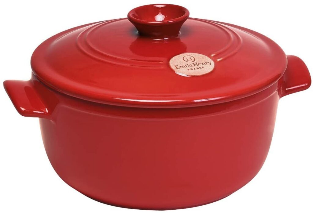 Emile Henry Flame Round Stewpot Dutch Oven