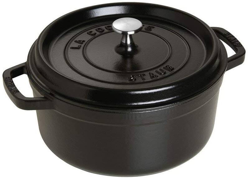 Staub Cast Iron Round Cocotte Dutch Oven