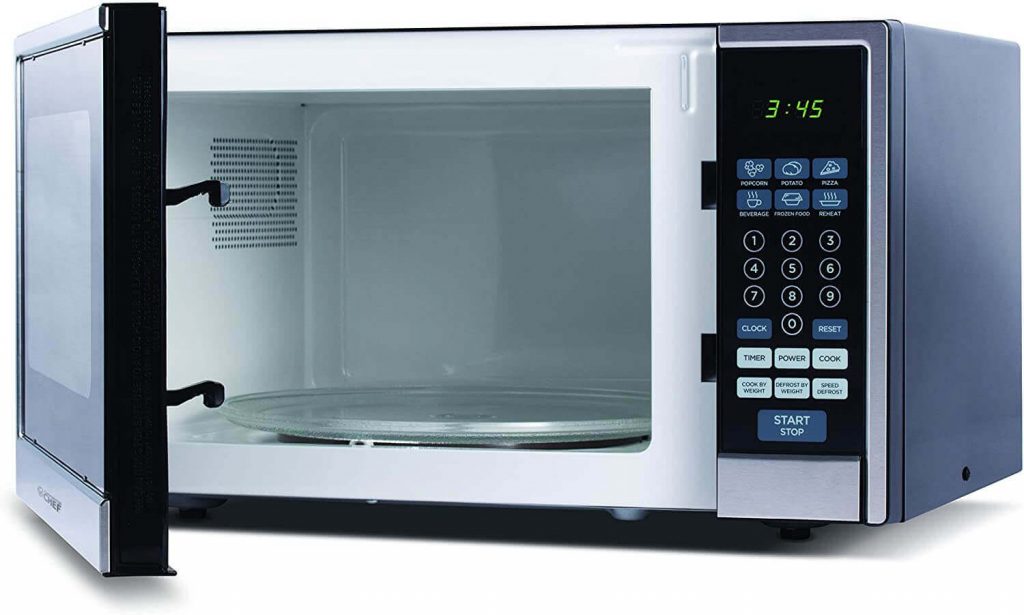 Commercial Chef CHCM11100SSB Countertop Microwave Oven